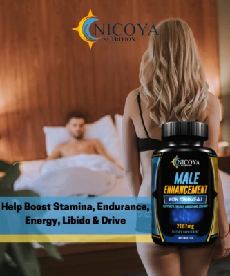 Melhoramento masculino, aumento da testosterona, resistência, desejo sexual, resistência e energia! - Imagem 1 de 4