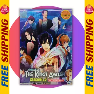 DVD ANIME THE KING'S AVATAR SEASON 1-2 VOL.1-24 END + MOVIE REG ALL ENGLISH SUBS - Picture 1 of 6