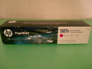 Original HP 981y / L0R14A / Tintenpatronen  Magenta  in OVP - Bild 1 von 1