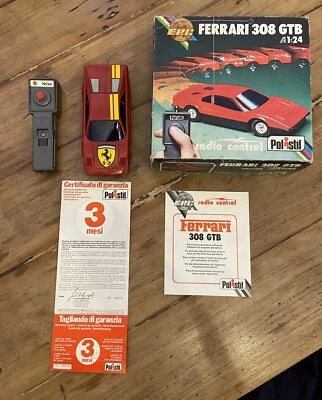 Ferrari 308 GTB Polistil 1/24 Radiocomandata Con Scatola Funzionante - Immagine 1 di 4