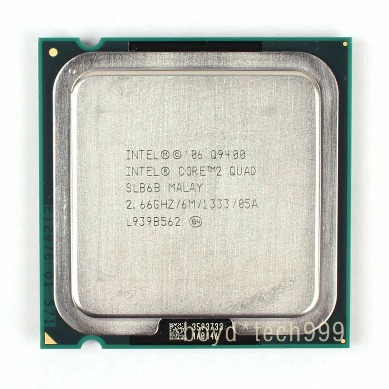 Intel CORE 2 QUAD Q9400 PROCESSOR 2.66GHZ/6M/1333（SLB6B）LGA 775/Socket T CPU - Bild 1 von 1
