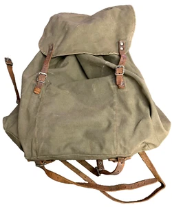 Swedish WWII Rucksack VTG Normal wear! - Picture 1 of 4