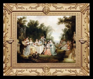 Wedding Feast Miniature Dollhouse Art Picture 8134 - Picture 1 of 1