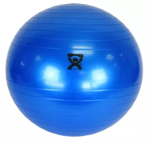 CanDo Inflatable Exercise Ball - Blue - 42" (105 cm) - Picture 1 of 1
