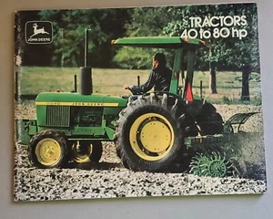 John Deere 40 to 80 Horsepower Tractors 40 Series Brochure - Picture 1 of 5