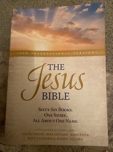 The Jesus Bible: 66 Books, One Story, All About One Name (NIV, Paperback) - Picture 1 of 2