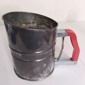 Vintage 3 screen Flour Sifter very colorfull Collectible Farmhouse Primitive - Picture 1 of 3