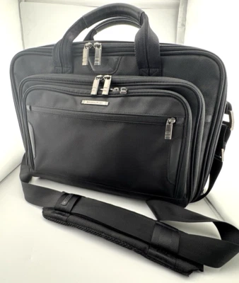 Briggs and Riley Travelware 17" Shoulder Laptop Briefcase Travel Bag KB203C-4 - Image 1 of 4