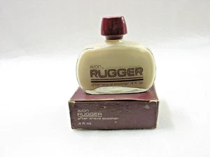Vintage 1981 Avon Rugger After Shave Creme Schnuller 4 flüssige Unzen Neu im Karton - Bild 1 von 10