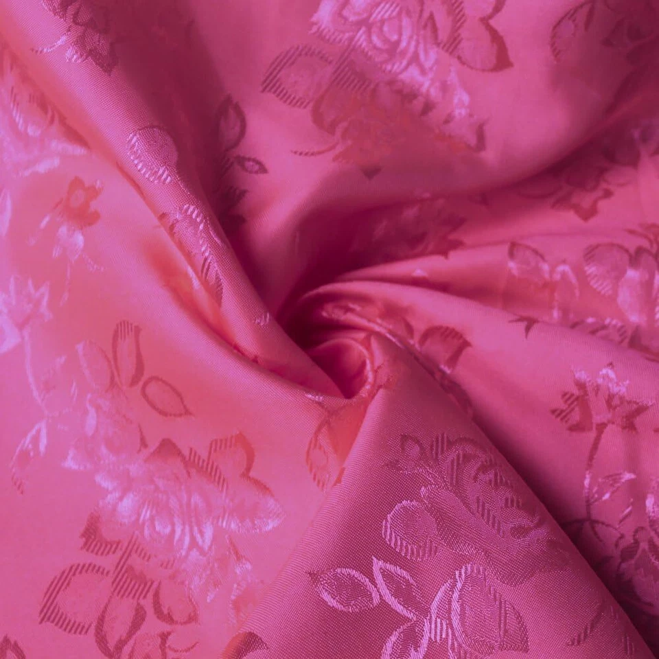 Valentina Textile inc Floral Jacquard Brocado Satinado 60" Ancho Se Vende por Yarda Foto 1 de 1