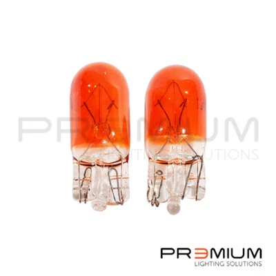 2X RENAULT CLIO 2005-2012 ÁMBAR NARANJA BOMBILLAS SEÑAL BOMBILLA Foto 1 de 3