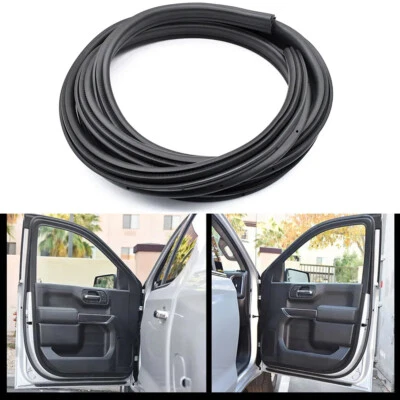 Sello de resistencia para puerta delantera negro para GMC Sierra 1500 2500 HD 3500 HD 2007-2014 Foto 1 de 4