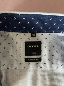Herren Langarmhemd Olymp Luxor, Modern fit, Größe L/42, Topzustand - Bild 1 von 4