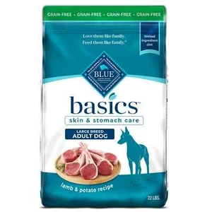 Comida seca para perros Basics de raza grande sin granos, cordero y papa, bolsa de 22 lb - Imagen 1 de 2