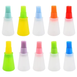 Tragbare Silikon Öl Flasche Pinsel BBQ Grill Backen Gebäck Küche Kochen Werkzeuge - Bild 1 von 28