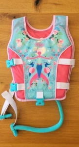 Kids SWIM VESTS x2, ONE IS WAHU GIRLS MERMAID SIZE M AND BLUE COMOCEAN Size M - Picture 1 of 6