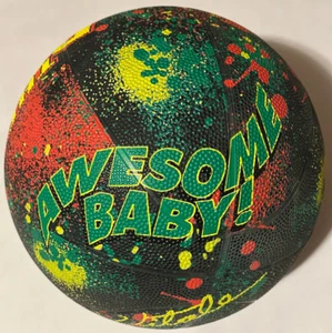 Vintage 1990's Dick Vitale Mountain Dew Basketball The Rock P.T.P.er Promo Ball - Picture 1 of 6