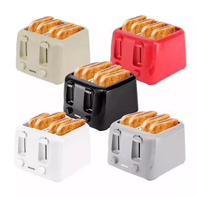 4 Slice Toaster Extra Wide Slot Variable Browning Control Removable Crumb Tray - Image 1 of 4