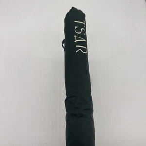 Vtg Wood 1990'S UMBRELLA FROM TSAR DE VAN CLEEF IN PARIS FOREST GREEN 36 INCHES - Picture 1 of 4