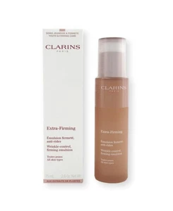 Clarins 2.6 oz Extra Firming Wrinkle Control firming emulsion 75 ml NIB - Picture 1 of 1