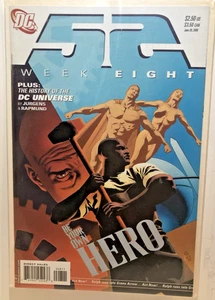DC Comics 52 Issue #8 “Week Eight” Be Your Own Hero Includes Back Up Story - Picture 1 of 3