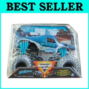 Collectible Megalodon Monster Truck 1:24 Scale - Durable Kids Toy for Ages 3+ - Picture 1 of 9