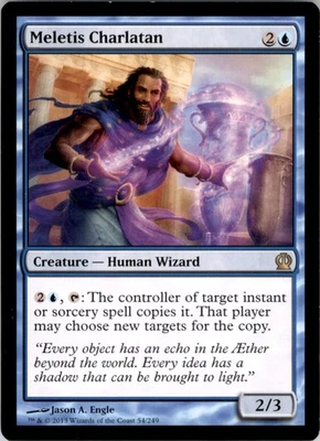 Theros #54 Meletis Charlatan - Image 1 of 2