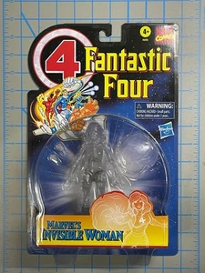 Marvel Legends Invisible Woman Figur Retro Fantastic 4 Four Transparent Pulse B - Bild 1 von 6
