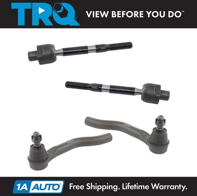 TRQ Tie Rod Set For 2015-2017 Acura TLX 2013-2017 Honda Accord - Image 1 of 4