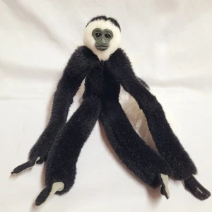 Wild Republic Black Kianga Monkey Hanging Plush K&M International 1998 12"  - Picture 1 of 4