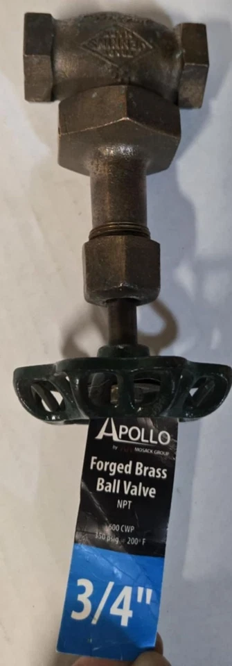 Apollo 94ALF10401A Ball Valve Brass 2piece NPT X NPT G6194307