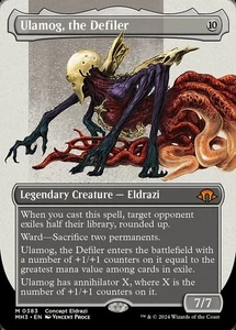 MTG Ulamog, the Defiler - Borderless, NM-Mint, English Modern Horizons 3 - Bild 1 von 1
