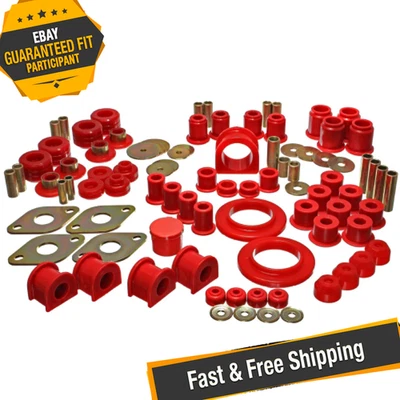 Juego de bujes maestros Energy Suspension 8.18104R Hyper-Flex para Toyota Tacoma 95-00 Foto 1 de 4