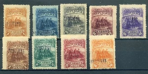 891268) Nicaragua Lot aus 40-49 SP (*) - Bild 1 von 1