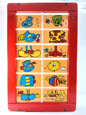 Monster Blöcke FLIP FLOP PASSENDES SPIEL Kinder Indoor Spielbereich WANDAKTIVITÄT SPIELZEUG! - Bild 1 von 4