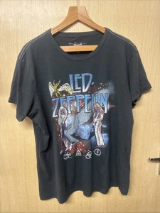 Bravado Label Repro LED ZEPPELIN Zoso XL T-Shirt ROBERT PLANT & JIMMY PAGE XL - Picture 1 of 6