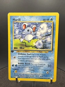 Marill Neo Genesis 1. Edition Pokemon TCG Vintage WOTC 66/111 Non-Holo Common - Bild 1 von 17