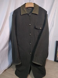 DAKS Signature 100%pure New Wool Overcoat Mens Size Medium - Picture 1 of 8