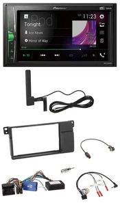 Pioneer MP3 DAB Lenkrad 2DIN Bluetooth Autoradio für BMW 3er E46 2002-2006 schwa - Bild 1 von 12