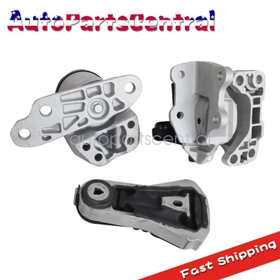 For 16-19 Ford Police Interceptor Utility Engine Mounts & Transmission Mount 3x - Image 1 of 4