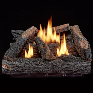HearthSense entlüftungsloser Gaskamin Scheitholz-Set, 24 Zoll 32K BTU, Model# VFL24T - Bild 1 von 10