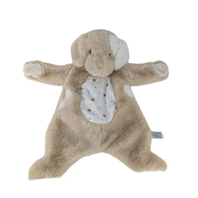 Manta de seguridad para bebé Douglas Baby Shlumpie cachorro perro Lovey bronceado estrellas Foto 1 de 4