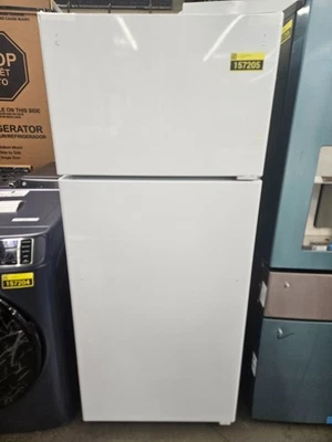 GE GTS17DTNRWW 28 дюймов белый 16,6 куб. Футовый холодильник с верхней морозильной камерой NOB #157205 - Изображение 1 из 4