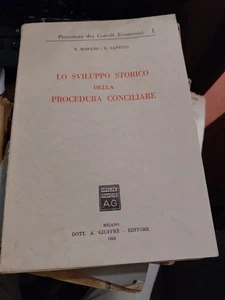 Romano Santino Lo sviluppo storico della procedura conciliare Giuffrè - Picture 1 of 7