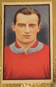 ASTON VILLA FC 1922 RICHARD ERNEST YORK RARA TARJETA COLECCIONABLE ORIGINAL NÚMERO 43 - Imagen 1 de 2