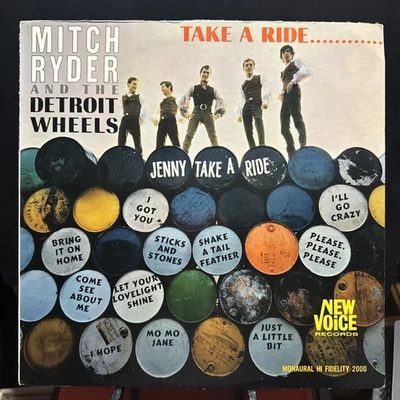 Mitch Ryder & The Detroit Wheels / Take A Ride LP  New Voice 2000 Mono - Image 1 of 4