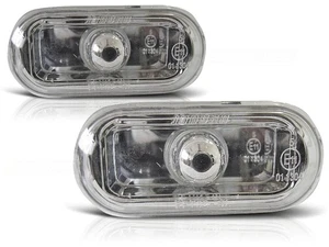 Seitenblinker Set chrom für Ford Fiesta MK6 C-Max Focus MK2 - Bild 1 von 1