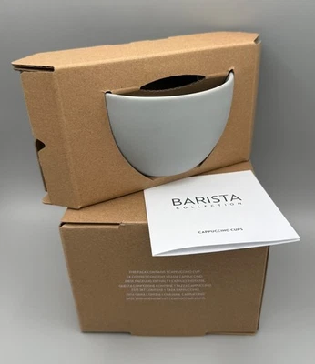 Copo de porcelana Nespresso Barista Cappuccino médio novo em folha na caixa - Imagem 1 de 2