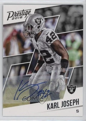 2018 Panini Prestige Signatures Karl Joseph #145 Auto - Image 1 of 2