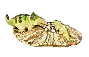 Vintage Safari Ltd Dinosaurier Spielzeug Carnegie Sammlung Protoceratops auf Nest - Bild 1 von 8